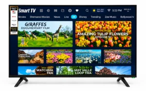 Finetrack 43 Inch Smart LED TV (Bezel-Less)
