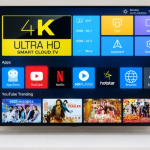 Finetrack 65 Inch 4K Ultra HD Smart LED TV (Bezel-Less)