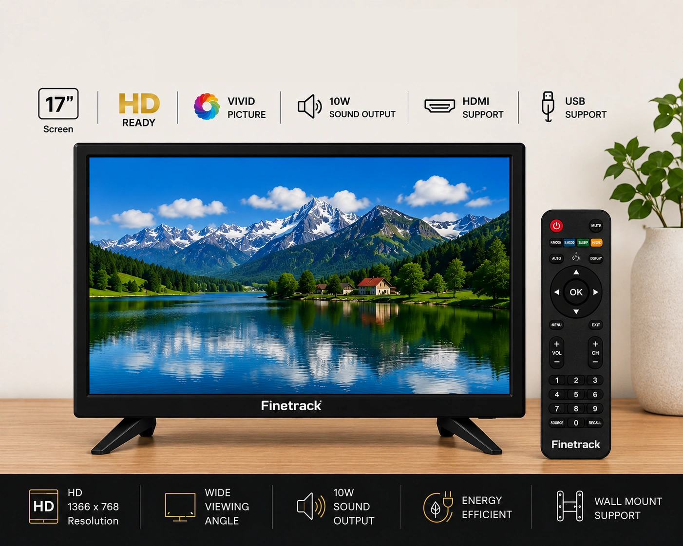 17 Inch HD LED TV