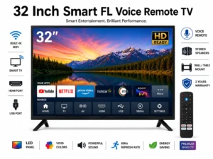 32 Inch Smart FL Voice Remote TV