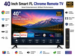 40 Inch Smart FL Chrome Remote TV