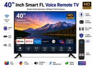 40 Inch Smart FL Voice Remote TV