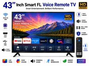 43 Inch Smart FL Voice Remote TV