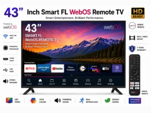 43 Inch Smart FL WebOS Remote TV