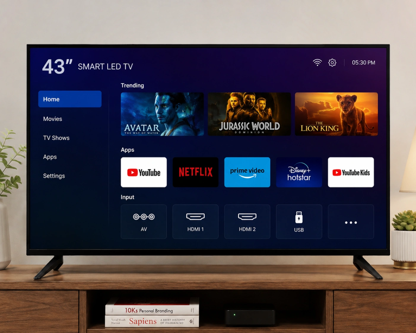 43 Inch Smart LED TV