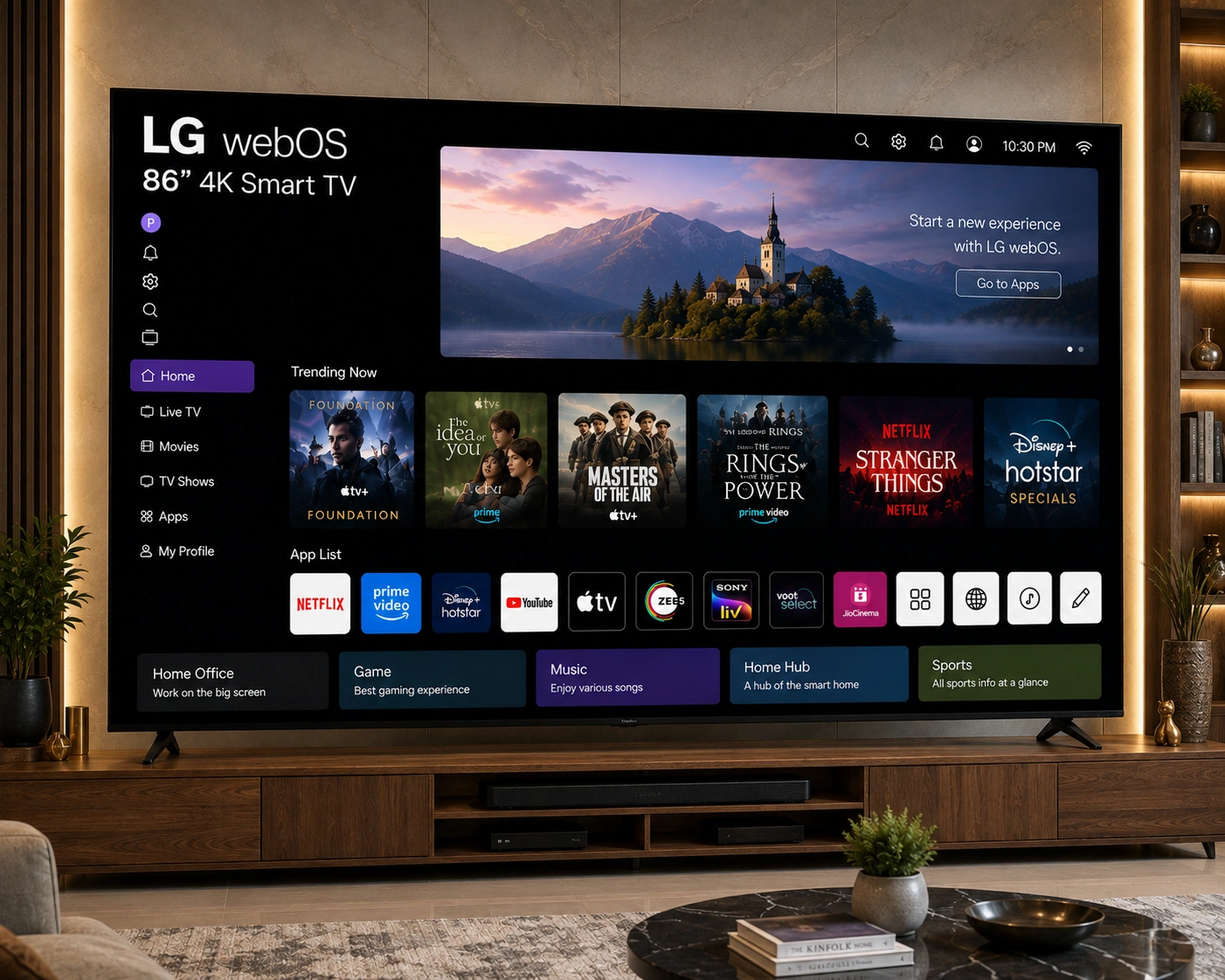 86 Inch LG WebOS Smart TV